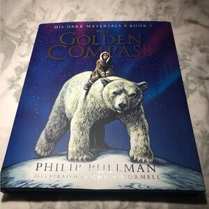 NEW His Dark Materials The Golden Compass illustrated hardback by Philip Pullman